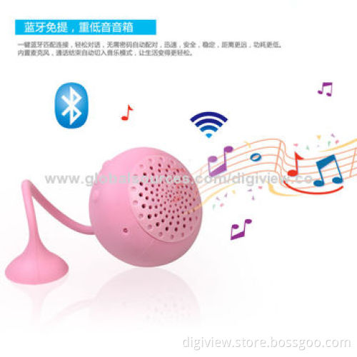 Fashionable smart suction Bluetooth speaker for home theater made in china